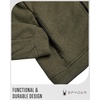 image:imageSpyder Mens Zip Up Hoodie Sherpa Fur Lined Sweatshirt  Sherpa Fleece SoftOlive Moss