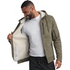 image:imageSpyder Mens Zip Up Hoodie Sherpa Fur Lined Sweatshirt  Sherpa Fleece SoftOlive Moss