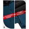 image:imageSpyder Mens Zip Up Hoodie Sherpa Fur Lined Sweatshirt  Sherpa Fleece SoftPetrol Blue