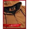 image:imageSpyder Mens Zip Up Hoodie Sherpa Fur Lined Sweatshirt  Sherpa Fleece SoftSaddle Brown
