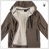 image:imageSpyder Mens Zip Up Hoodie Sherpa Fur Lined Sweatshirt  Sherpa Fleece SoftTimber