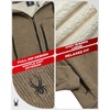 image:imageSpyder Mens Zip Up Hoodie Sherpa Fur Lined Sweatshirt  Sherpa Fleece SoftTimber