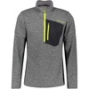 image:imageSpyder Mens Bandit Hybrid 12 Zip Fleece Ski Mid Layer Sweater JacketBlk Shl