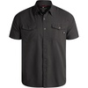 image:imageSpyder Mens Button Down Shirt  Lightweight Plaid Wrinkle Free Short SleeveHeather Black