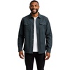 image:imageSpyder Mens Button Down Shirt Jacket  Long Sleeve Collared Mens ShacketBlack