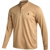 image:imageSpyder Mens Henley Shirt  Easy Care Long Sleeve Lightweight Thermal TopSand