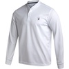 image:imageSpyder Mens Henley Shirt  Easy Care Long Sleeve Lightweight Thermal TopWhite