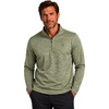 image:imageSpyder Mens Quarter Zip Pullover  Easy Care Long Sleeve LightweightSpruce Green