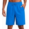 image:imageSpyder Mens Shorts  EasyCare Stretch Lightweight 8 Inch Inseam PocketsCobalt