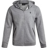 image:imageSpyder Mens Zip Up Hoodie  Brushed Fleece Sweatshirt with Pockets MenHeather Grey Light