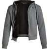 image:imageSpyder Mens Zip Up Hoodie Sherpa Fur Lined Sweatshirt  Sherpa Fleece SoftGrey Heather