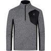 image:imageSpyder mens Bandit 12 Zip Fleece Ski Mid Layer Sweater JacketBlack Alloy