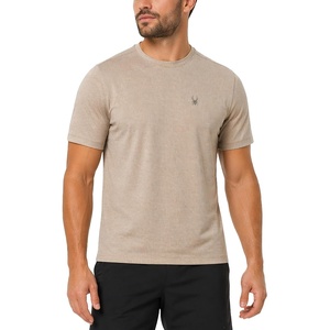 image:imageSpyder Mens Casual Shirts  Breathable Crewneck Relaxed Fit Short SleeveGravel