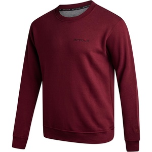 image:imageSpyder Mens Crewneck Sweatshirt  Soft Brushed Fleece Pullover SweatshirtBurgundy