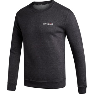 image:imageSpyder Mens Crewneck Sweatshirt  Soft Brushed Fleece Pullover SweatshirtCharcoal Heather