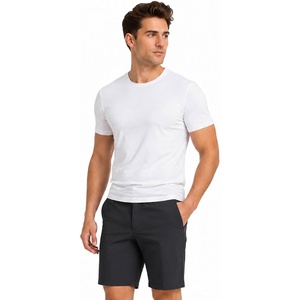 image:imageSpyder Mens Flat Front Shorts  Stretch Woven UPF 30 Chino ShortsGun Metal Charcoal