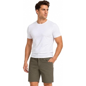 image:imageSpyder Mens Flat Front Shorts  Stretch Woven UPF 30 Chino ShortsOlive Green