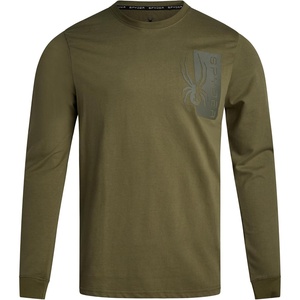 image:imageSpyder Mens Long Sleeve Shirt  Lightweight Pullover Crewneck Classic FitSage Logo