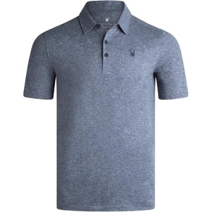 image:imageSpyder Mens Polo Shirt  Breathable Short Sleeve Collared Shirt MenNavy