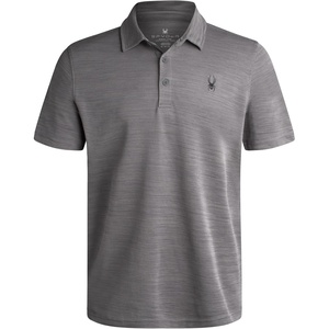 image:imageSpyder Mens Polo Shirts  Breathable Lightweight Collared Shirt for MenHeather Grey