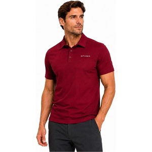 image:imageSpyder Mens Polo Shirts  Breathable Lightweight Collared Shirt for MenRedwood