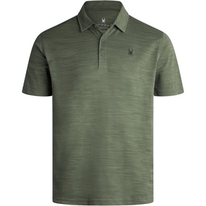 image:imageSpyder Mens Polo Shirts  Breathable Lightweight Collared Shirt for MenSpruce Green