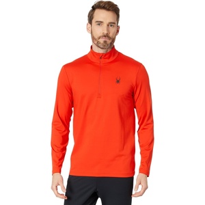 image:imageSpyder Mens Prospect Half Zip TNeck Ski Base LayerVolcano