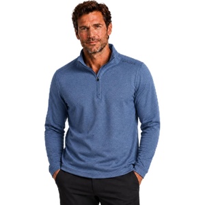 image:imageSpyder Mens Quarter Zip Pullover Sweatshirt Soft Fleece Lightweight SoftBlue Slate