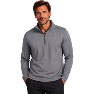 image:imageSpyder Mens Quarter Zip Pullover Sweatshirt Soft Fleece Lightweight SoftSteel Grey