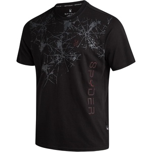 image:imageSpyder Mens T Shirt  Cotton Blend Short Sleeve Jersey Crewneck ShirtBlack Web