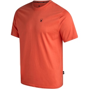 image:imageSpyder Mens T Shirt  Cotton Blend Short Sleeve Jersey Crewneck ShirtBurnt Orange Scribble