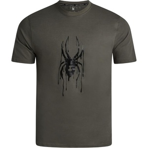 image:imageSpyder Mens TShirts  Cotton Blend Short Sleeve Crewneck Graphic TeesOlive