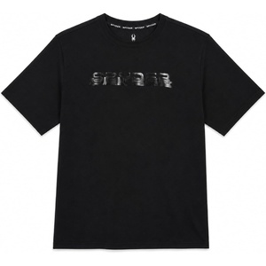 image:imageSpyder Mens TShirts  Cotton Blend Short Sleeve Crewneck Graphic TeesSpyder Black