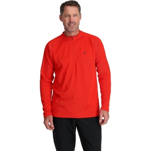 image:imageSpyder Mens Tuner Half Zip TNeckVolcano
