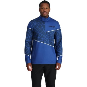 image:imageSpyder Mens Vital Zip TNeckElectric Blue