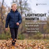 image:imageSpyder Boys Puffer Jacket  Packable Lightweight Hooded Winter CoatNavy Tonal