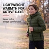image:imageSpyder Boys Puffer Jacket  Packable Lightweight Hooded Winter CoatOlive