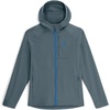 image:imageSpyder Mens Gridweb Fleece HoodieSlate Blue