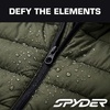 image:imageSpyder Puffer Jacket Men  Packable Lightweight Quilted Hooded Winter CoatOlive