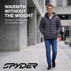 image:imageSpyder Puffer Jacket Men  Packable Lightweight Quilted Hooded Winter CoatPolar
