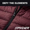 image:imageSpyder Puffer Jacket Men  Packable Lightweight Quilted Hooded Winter CoatWine