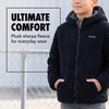 image:imageSpyder Reversible Boys Puffer Jacket  Faux Fur Sherpa Hooded Winter CoatPolar