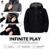 image:imageSpyder Reversible Boys Puffer Jacket  Faux Fur Sherpa Hooded Winter CoatPolar