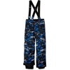 Camo Distress Blue Print/Black