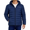 image:imageSpyder Puffer Jacket Men  Packable Lightweight Quilted Hooded Winter CoatNavy Tonal