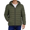 image:imageSpyder Puffer Jacket Men  Packable Lightweight Quilted Hooded Winter CoatOlive