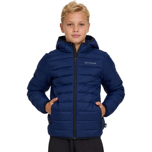 image:imageSpyder Boys Puffer Jacket  Packable Lightweight Hooded Winter CoatNavy Tonal