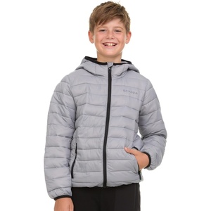 image:imageSpyder Boys Puffer Jacket  Packable Lightweight Hooded Winter CoatPewter