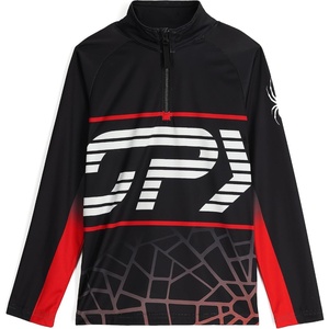 image:imageSpyder Boys Web Half Zip TNeckBlack
