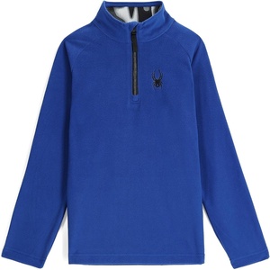 image:imageSpyder Kids Unisex Speed Half Zip Fleece JacketElectric Blue